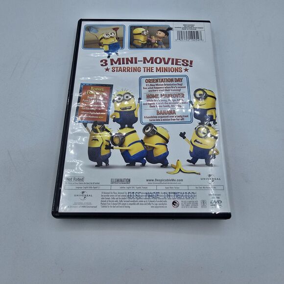 Despicable Me Presents Minion Madness (DVD, 2012) 3 Mini-Movies Kids - Picture 5 of 5